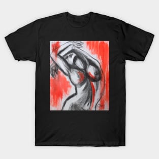 Nude In The Sunset Light 1 T-Shirt